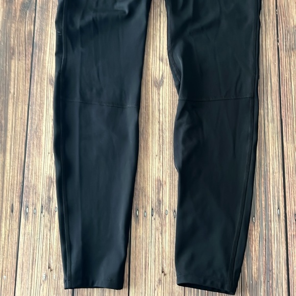 Asics D1 Black Running Workout Tights Leggings M - Picture 4 of 6